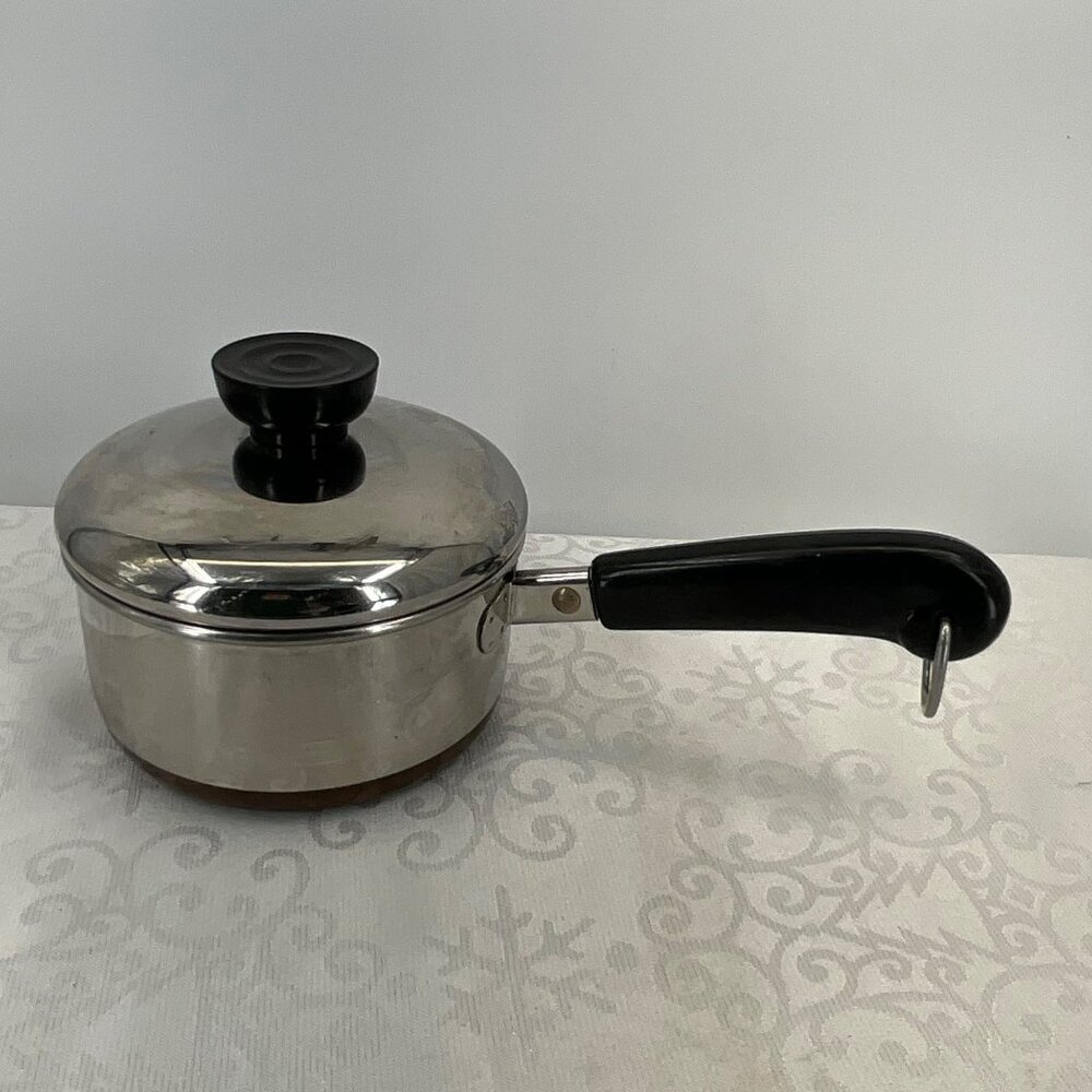 Vintage‎ Revere Ware 1-Quart Stainless Steel Saucepan